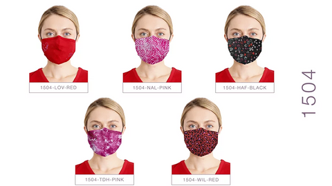 Heart Collection by Healing Hands Assorted Face Masks - 1504