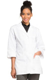 Professional Whites by Cherokee Women's 3/4 Sleeve 30" Lab Coat - 1470AB